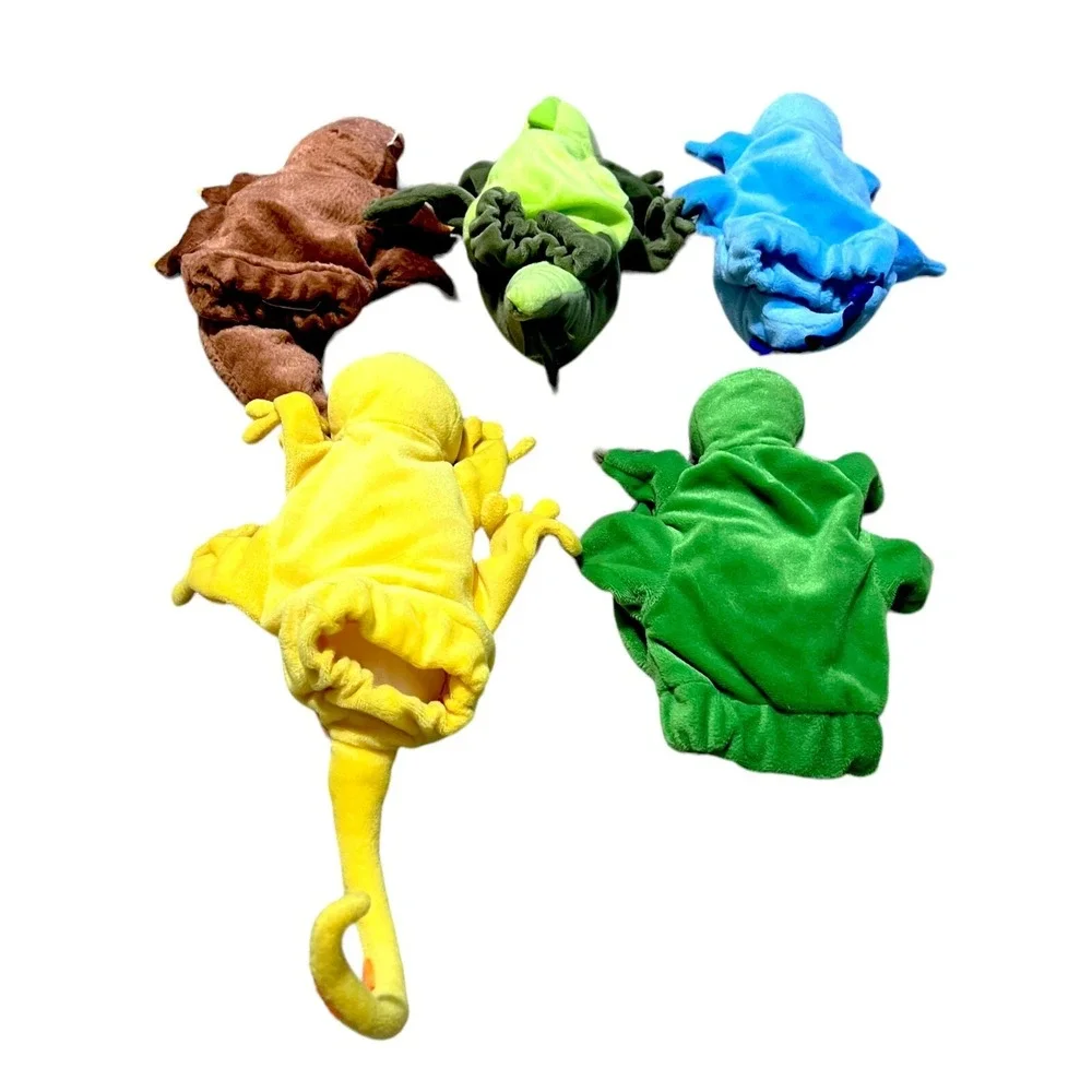 5 Reptile Golf Head Club Covers Hand Puppets Caltoy Very Clean Reptiles